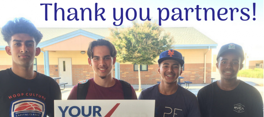 Thank you image for our partners in voter education voters, california, partnerships, League of women voters, california, education fund, voter education, cavotes, nonpartisan, elections