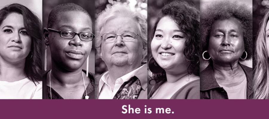 She is me images of League members She Is Me, LWV, elections, voting, voting rights, League of women voters, suffrage, centennial